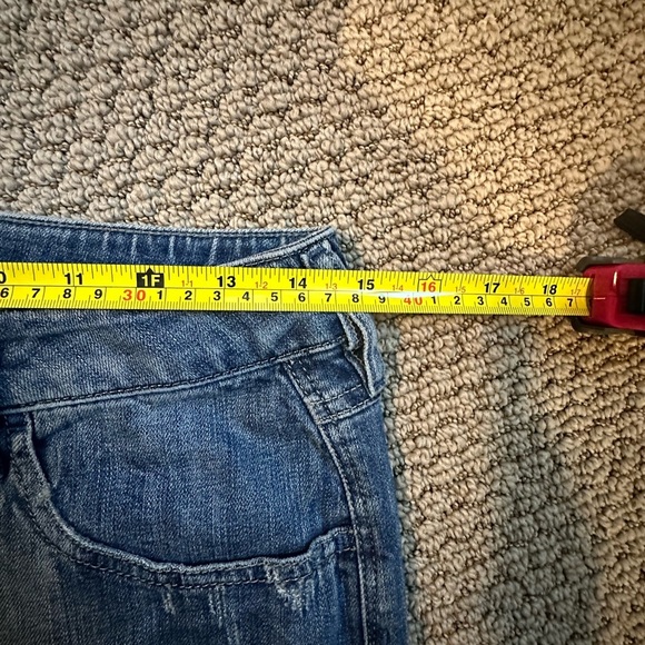 Diesel Mini Denim Skirt Size 27 low rise Grunge Indie Baddie small medium A144 - Picture 3 of 7